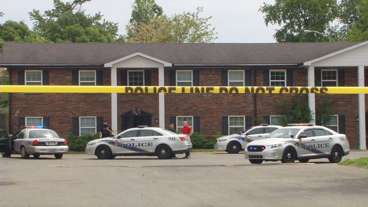 Scene of fatal shooting in the 100 block of Colonial Oaks Court on May 17, 2021